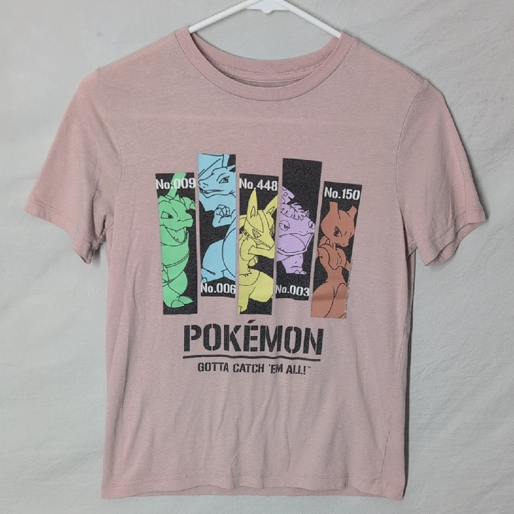 Old Navy Pink Pokémon Short Sleeve Tee